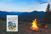 Camping Flags for campsite - 5 designs - 4 quotes