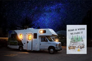 Camping Flags for campsite - 5 designs - 4 quotes