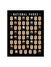 Free You Pay Shipping - National Park Scratch Off