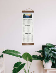 Custom Triple State Park Checklist Poster