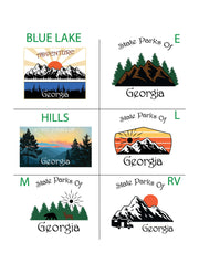 Georgia State Park Checklist - Georgia State Park Prints
