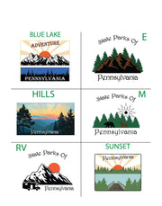 Pennsylvania State Park Checklist - Pennsylvania  State Park Banner