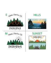 Indiana State Park Checklist - Indiana State Park Wall Art