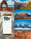 US National Park Checklist Map - National Park Poster