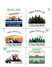 Colorado State Park Checklist - Adventure Sign